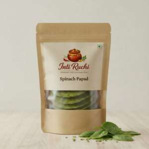 SPINACH PAPAD